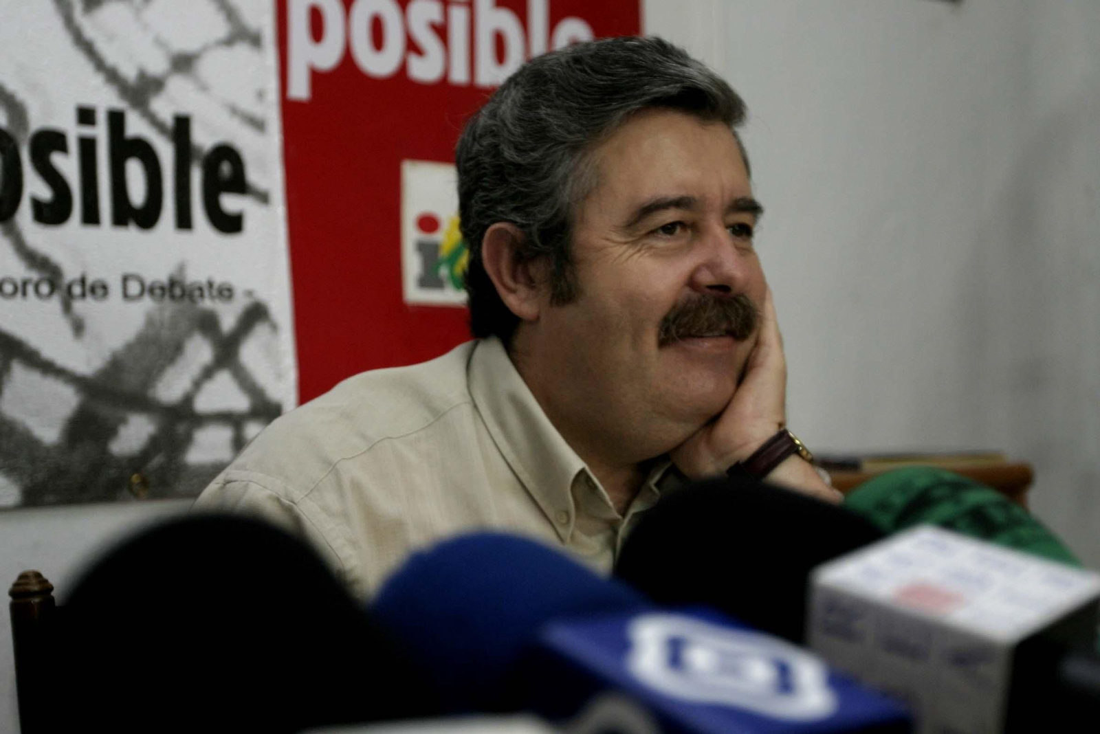 Antonio Romero, durante una rueda de prensa.