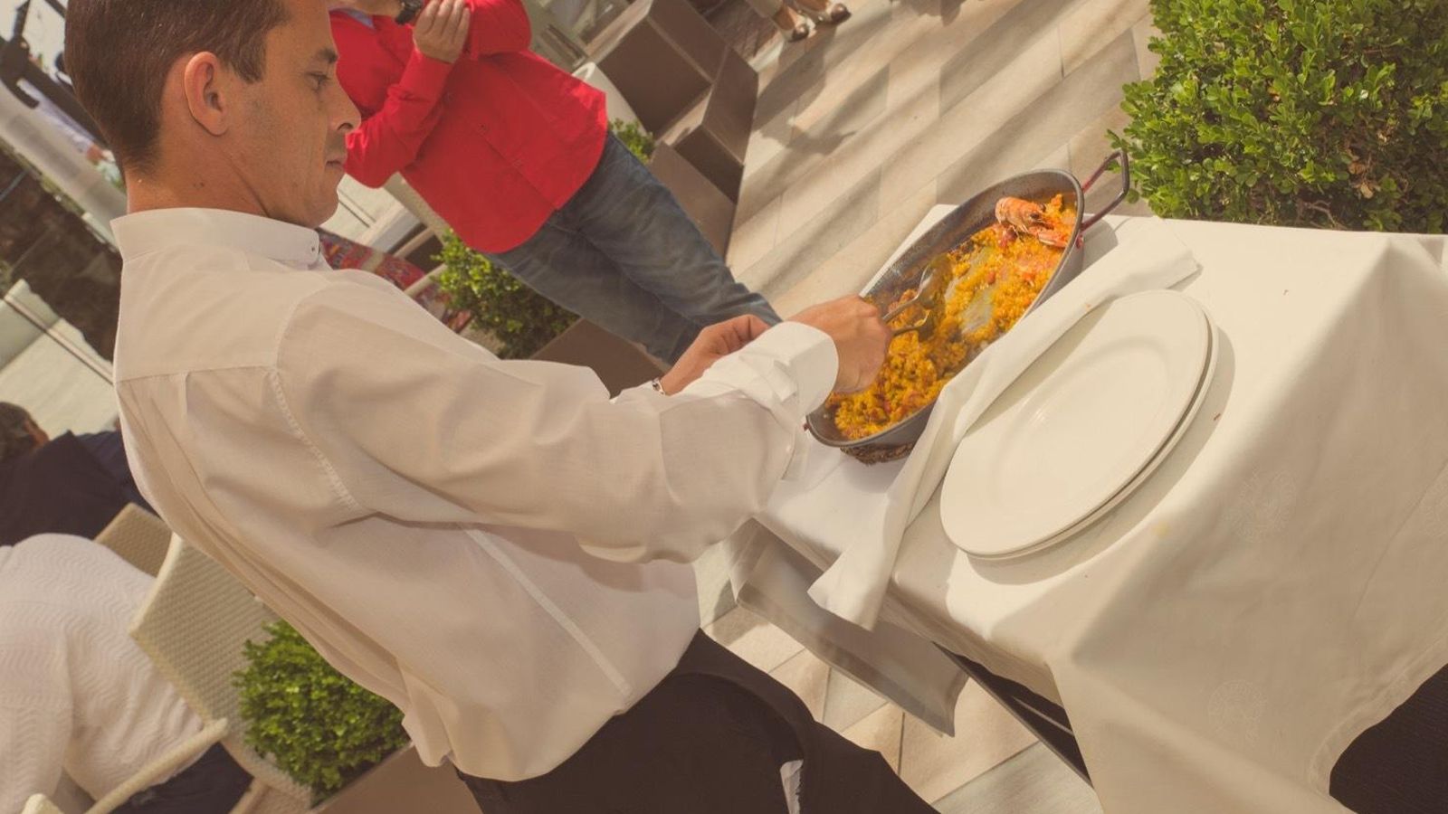 Una de las paellas que estarán disponible.