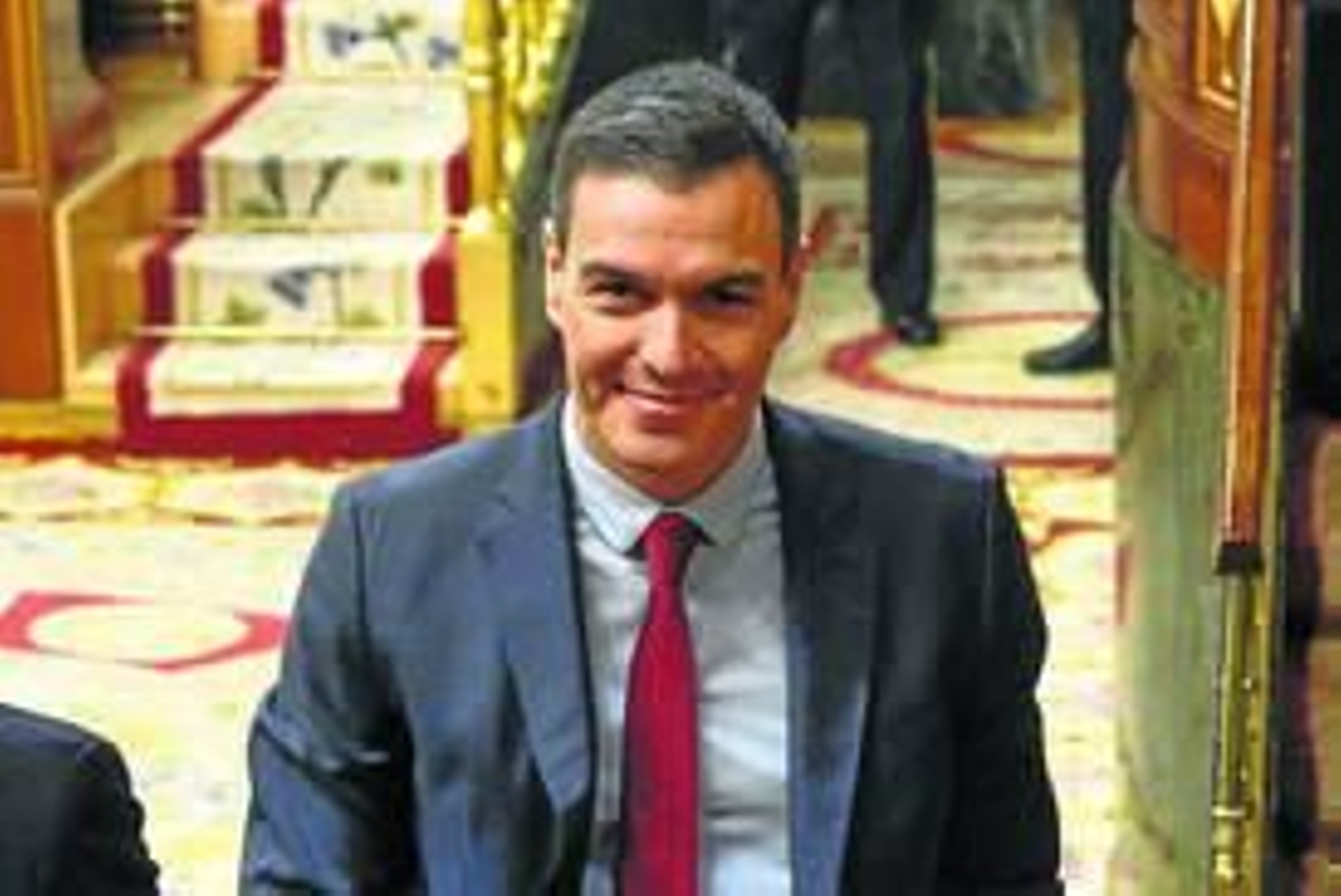 El presidente del Gobierno, Pedro Sánchez, ayer en el Congreso. El presidente del Gobierno, Pedro Sánchez, ayer en el Congreso.