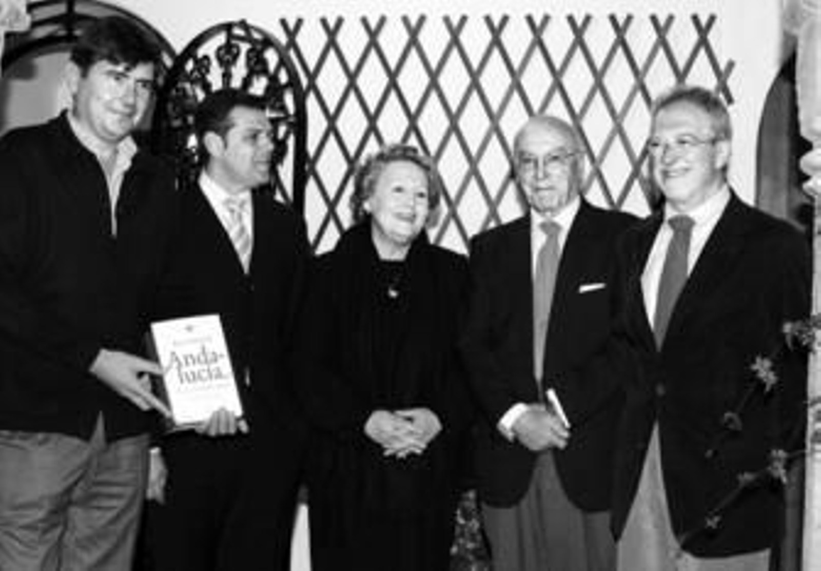 Manuel Pimentel, Antonio Manuel, María de los Ángeles Infante, Manuel Clavero y Alejandro Rojas Marcos.