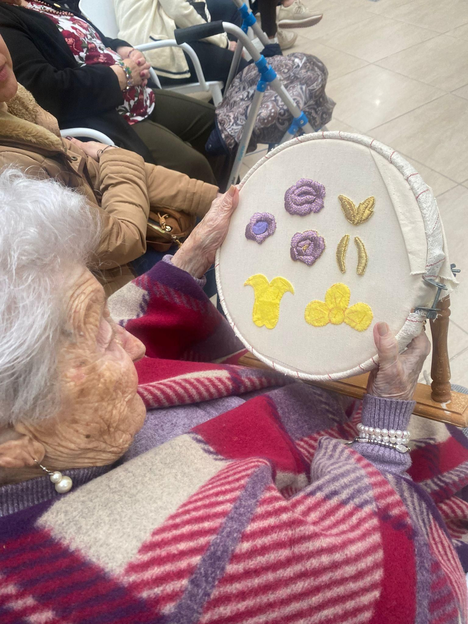 Fotos de las actividades de Cuaresma en el centro de mayores de Asansull de La Línea