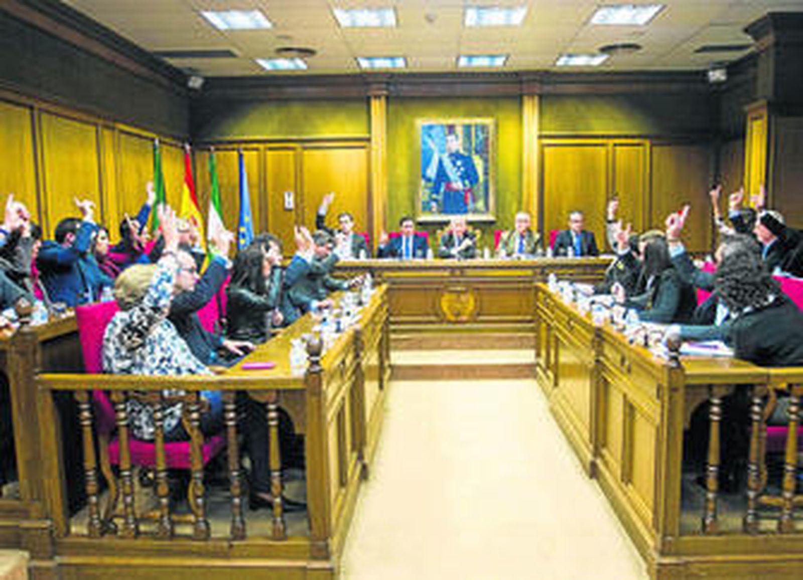 El punto del pleno convocado por urgencia se aprobó por unanimidad.