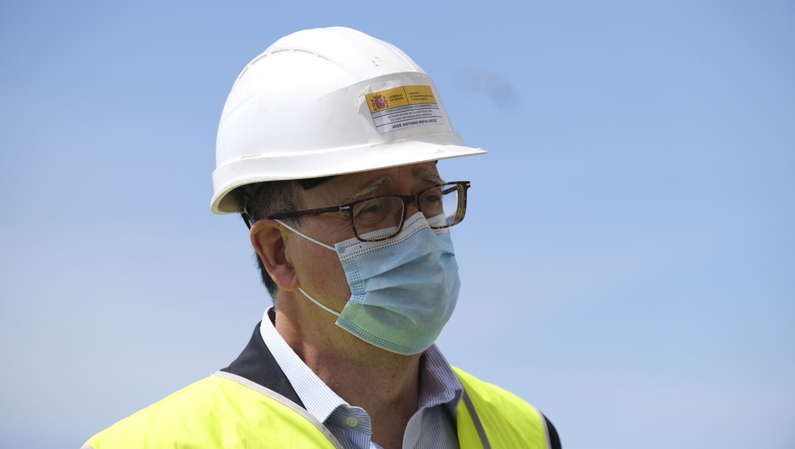 Fotogalería visita obras carretera El Cañarete-Almería-Aguadulce