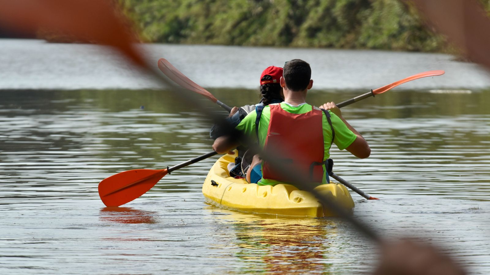 Ruta en kayak por El Palmones