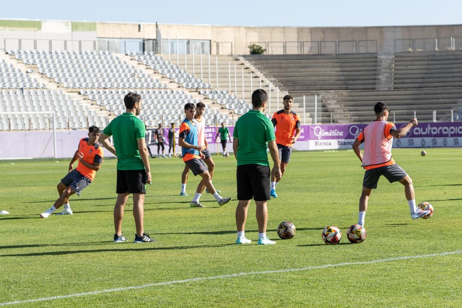 Primer día de curso del Real Jaén, en imágenes