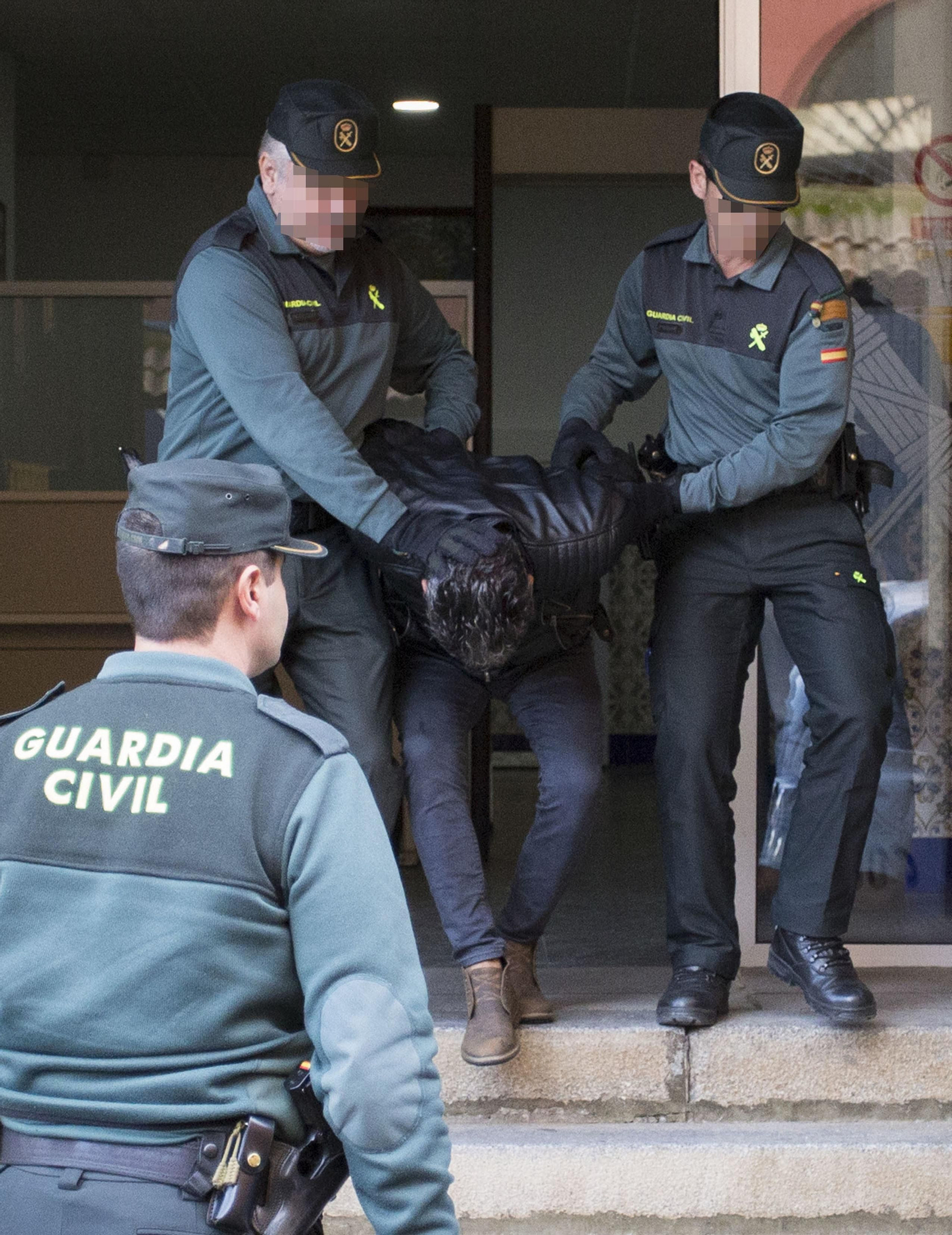 Salida de Montoya de la Comandancia de Huelva.