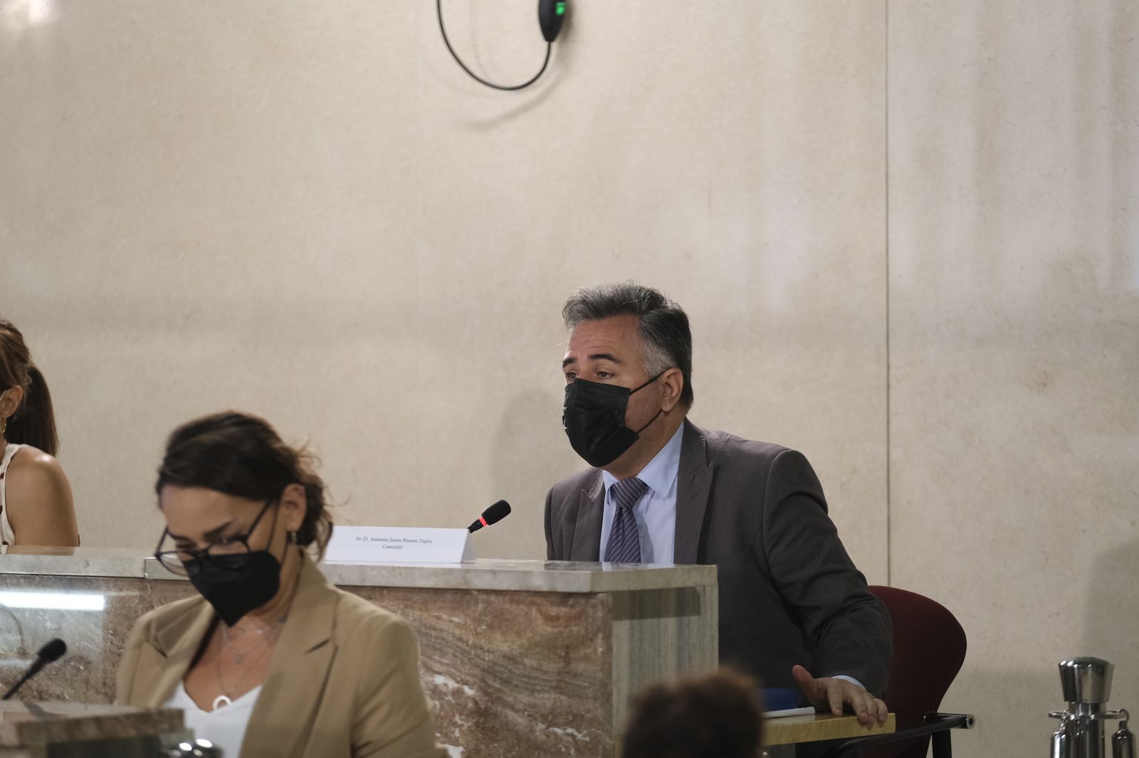 Fotogalería pleno ordinario Ayuntamiento de Almería.