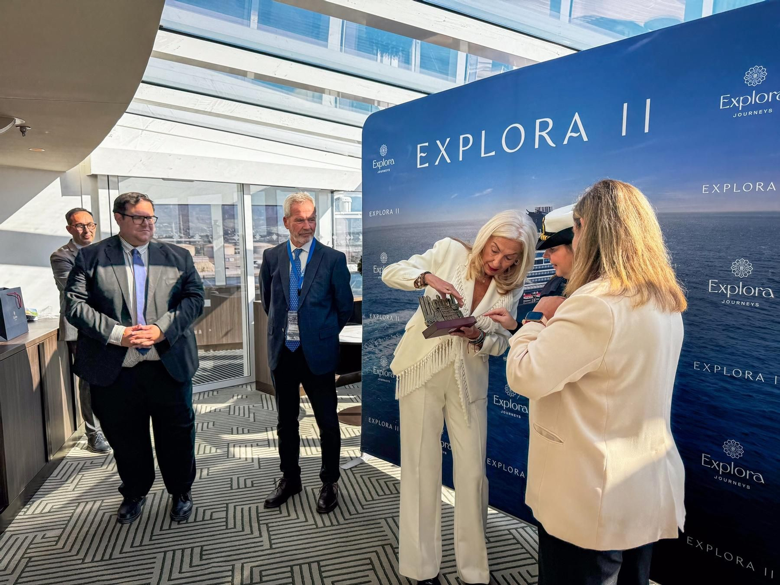 El crucero de lujo Explora II elige Motril como puerta de entrada a Andalucía