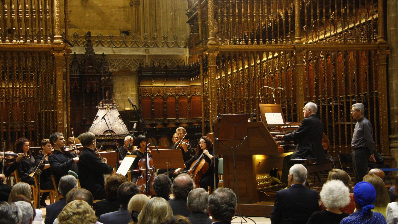 Concierto de José Enrique Ayarra por los cincuenta años como organista de la catedral