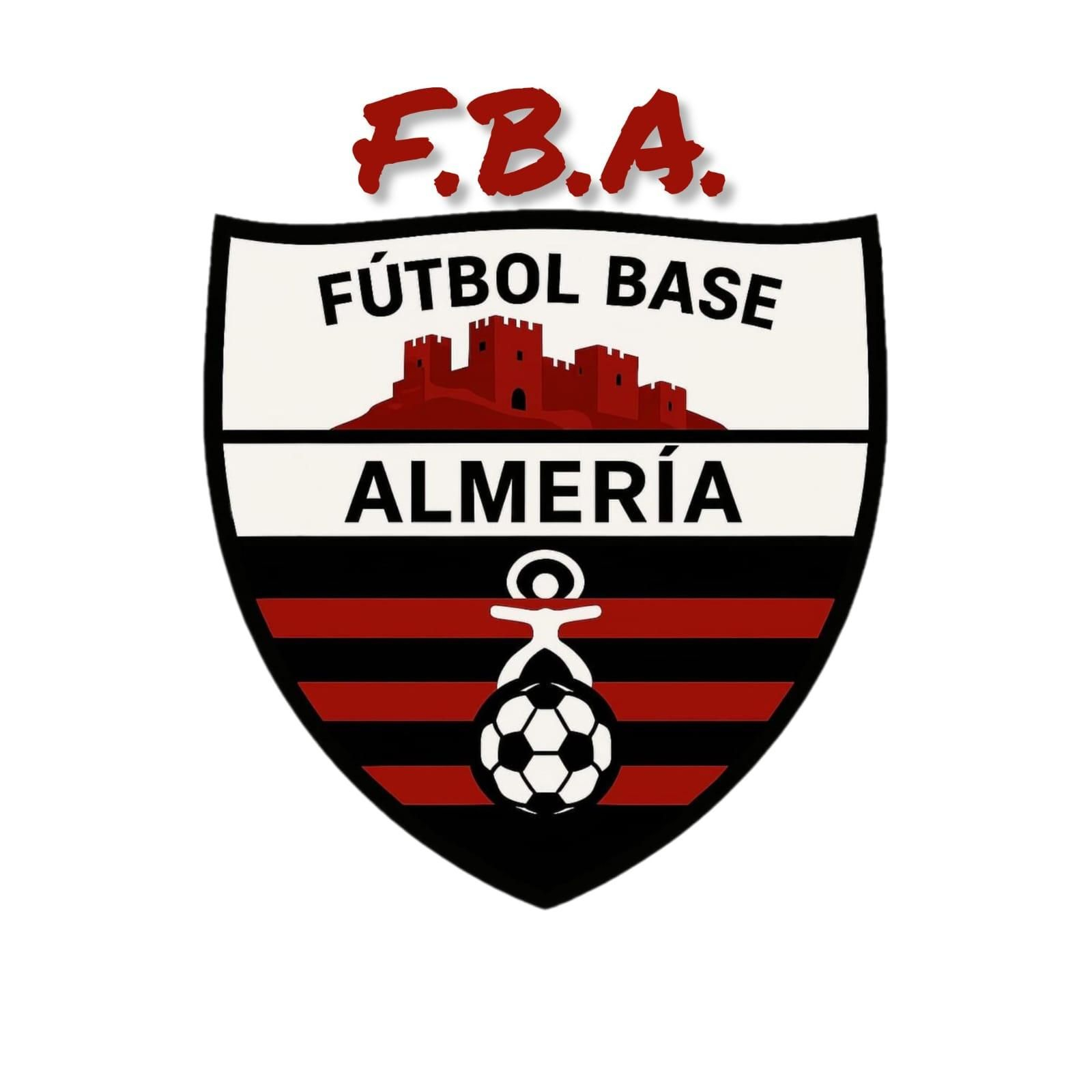 Escudo del recién fundado CD Fútbol Base Almería.