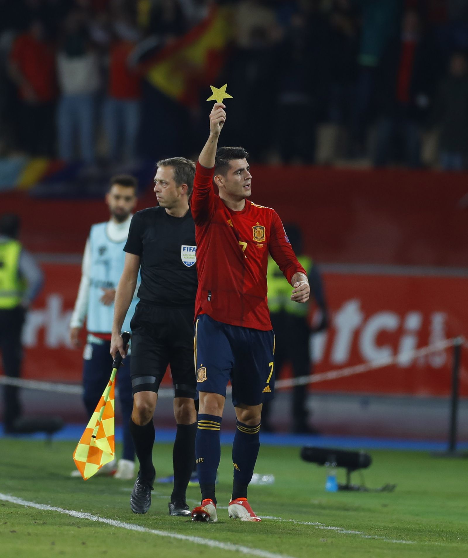 Las imágenes del España-Suecia