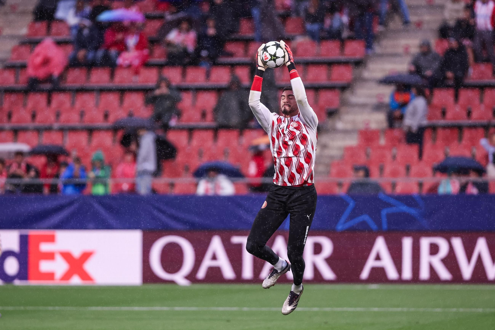 El Girona-Feyenoord de la Champions League, en fotos