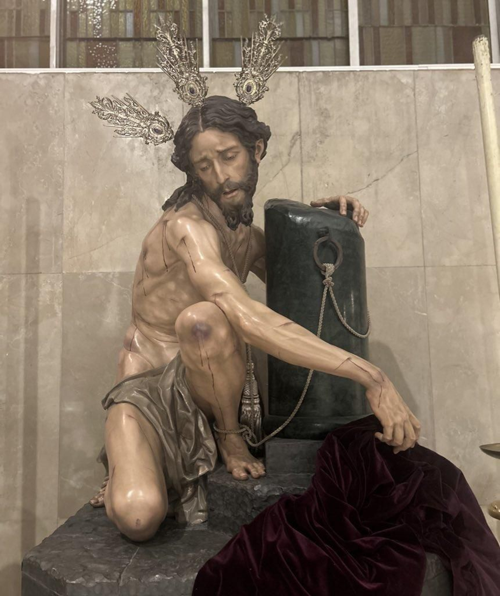 El Cristo de la Púrpura.