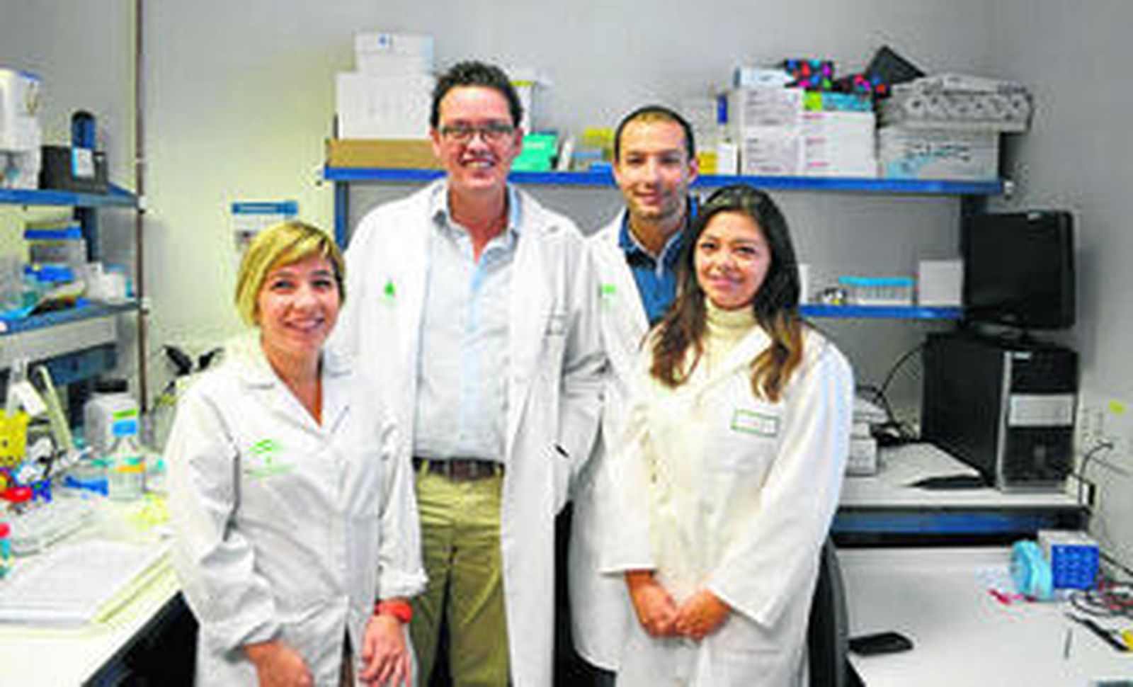 Los componentes del grupo de investigación.