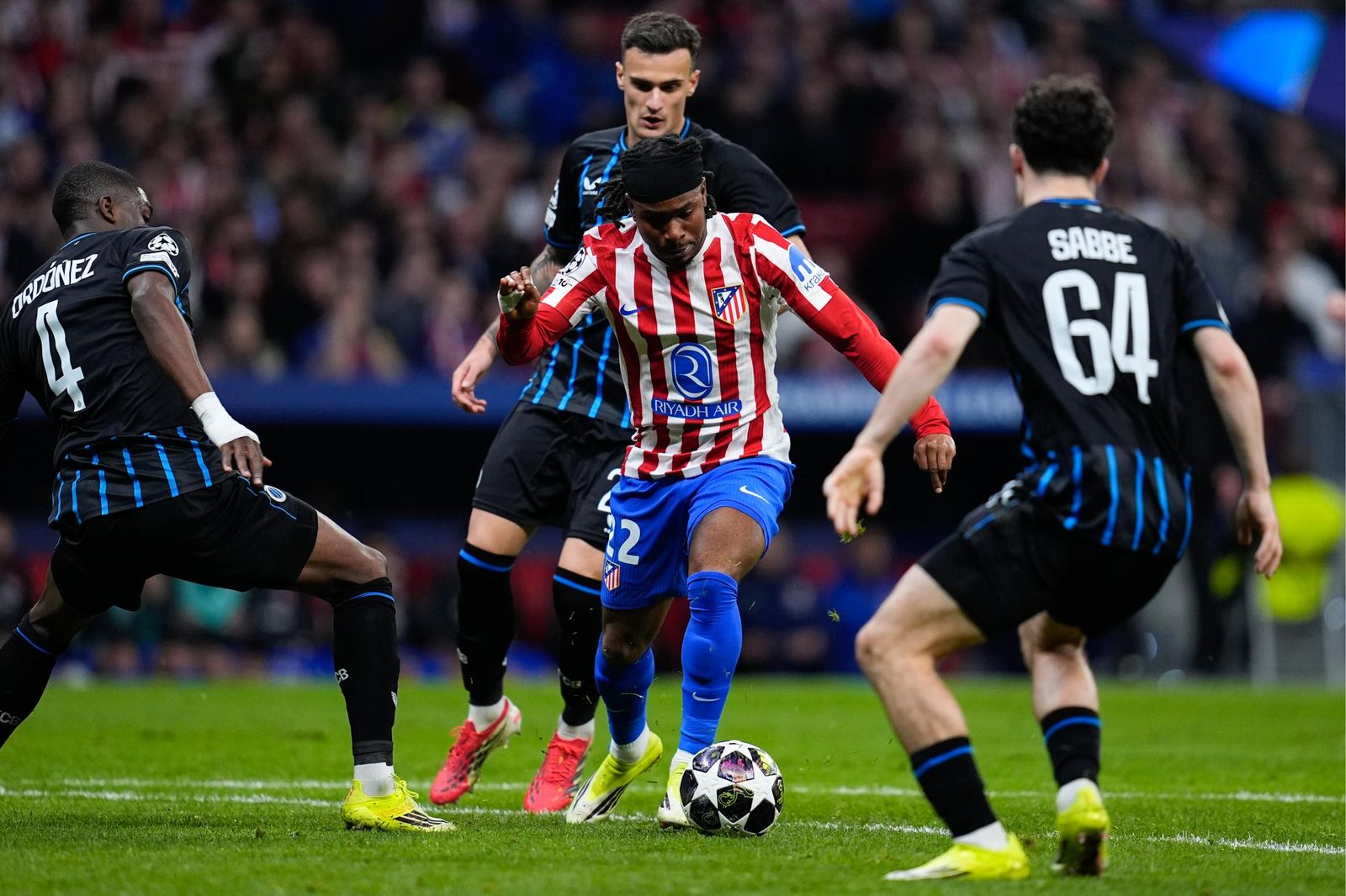 Las fotos del Atlético de Madrid-Brujas