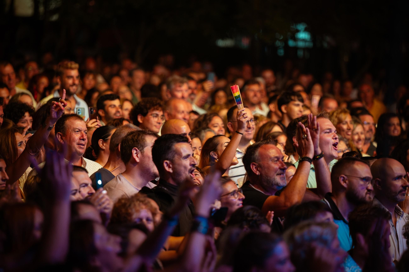 Imágenes del concierto de María Peláe en Trigueros