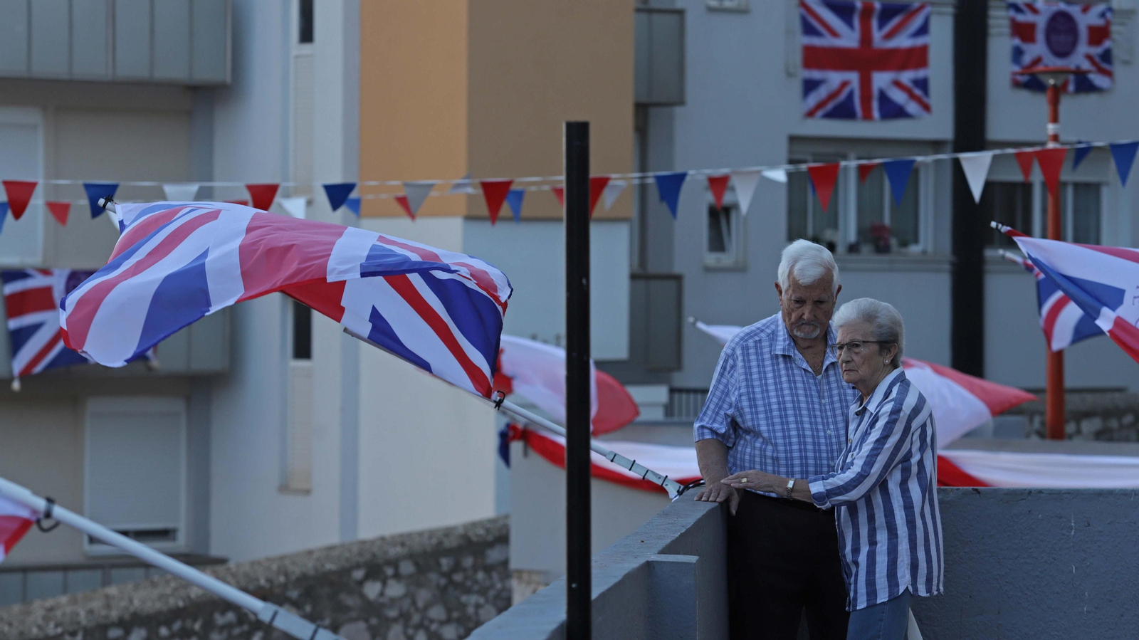 Fotos de la visita de los condes de Wessex a Morish Castle Estate en Gibraltar