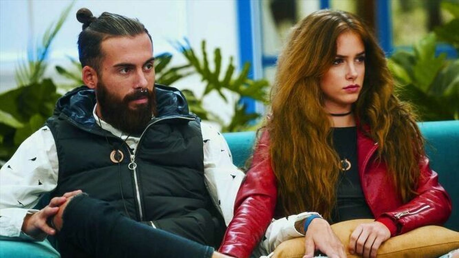 José María López y Carlota Prado en 'GH' de 2017