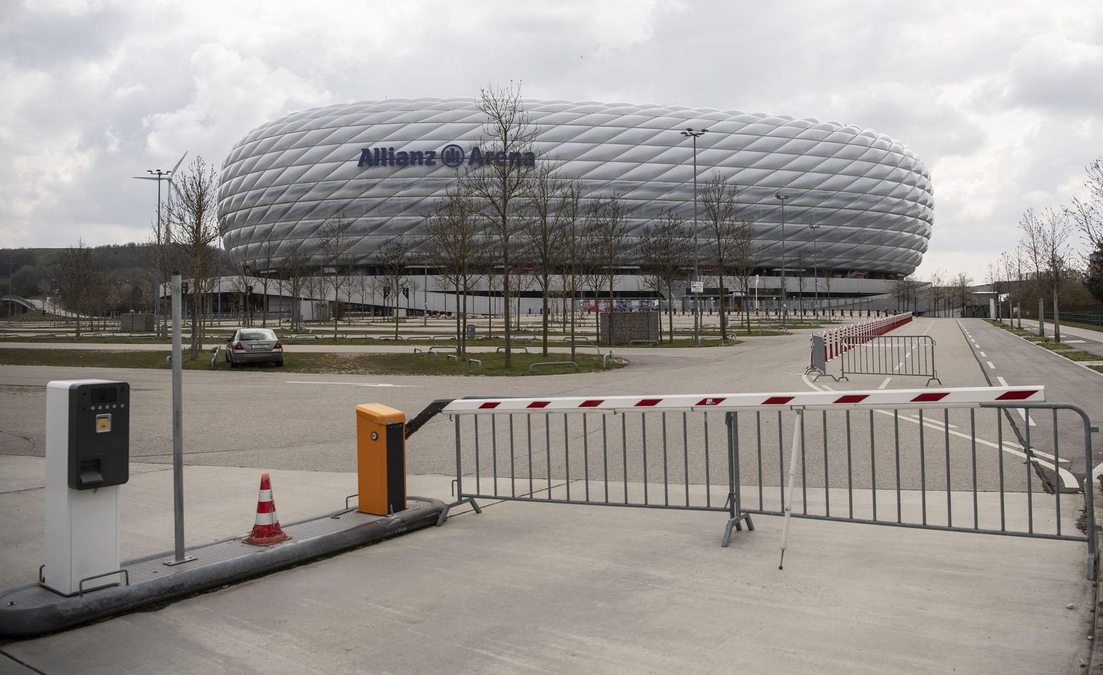 El imponente Allianz Arena, estadio donde juega el Bayern Múnich.