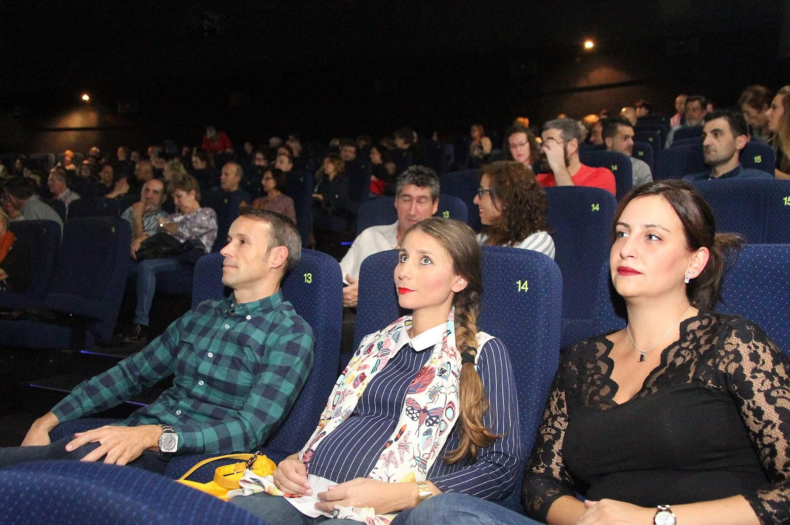 Imágenes de la proyección de la película Bernarda en CineBox Aqualon