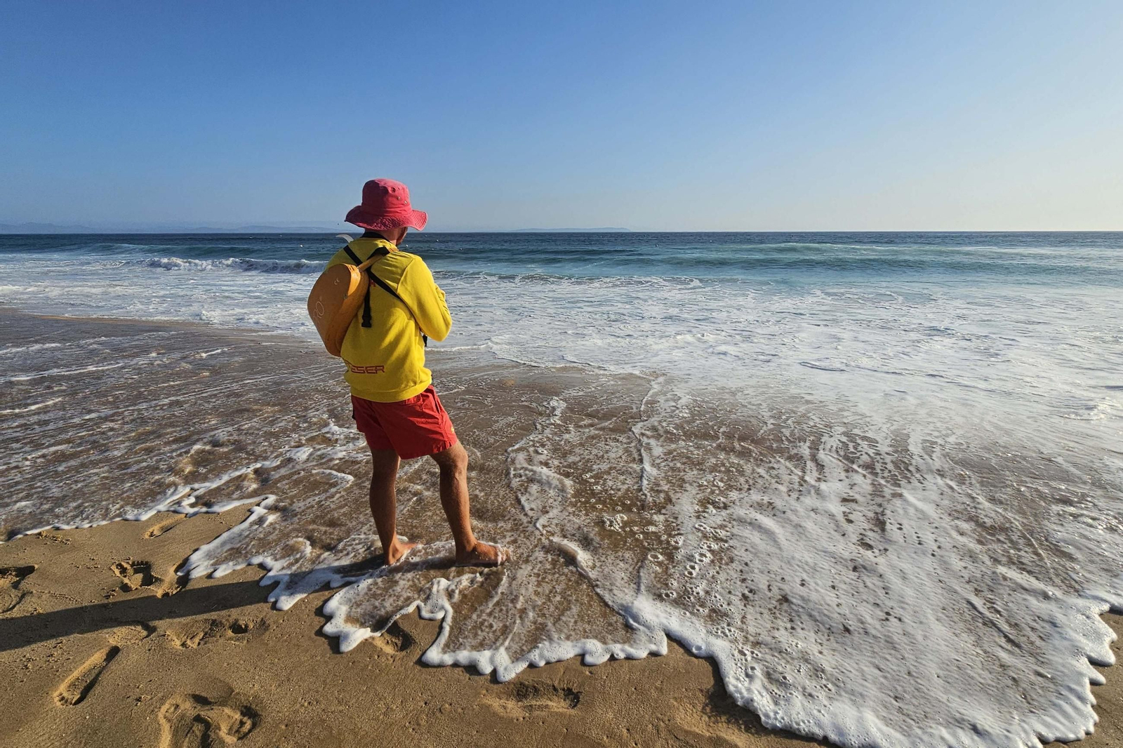 Las fotos del mar de fondo en las playas de Tarifa