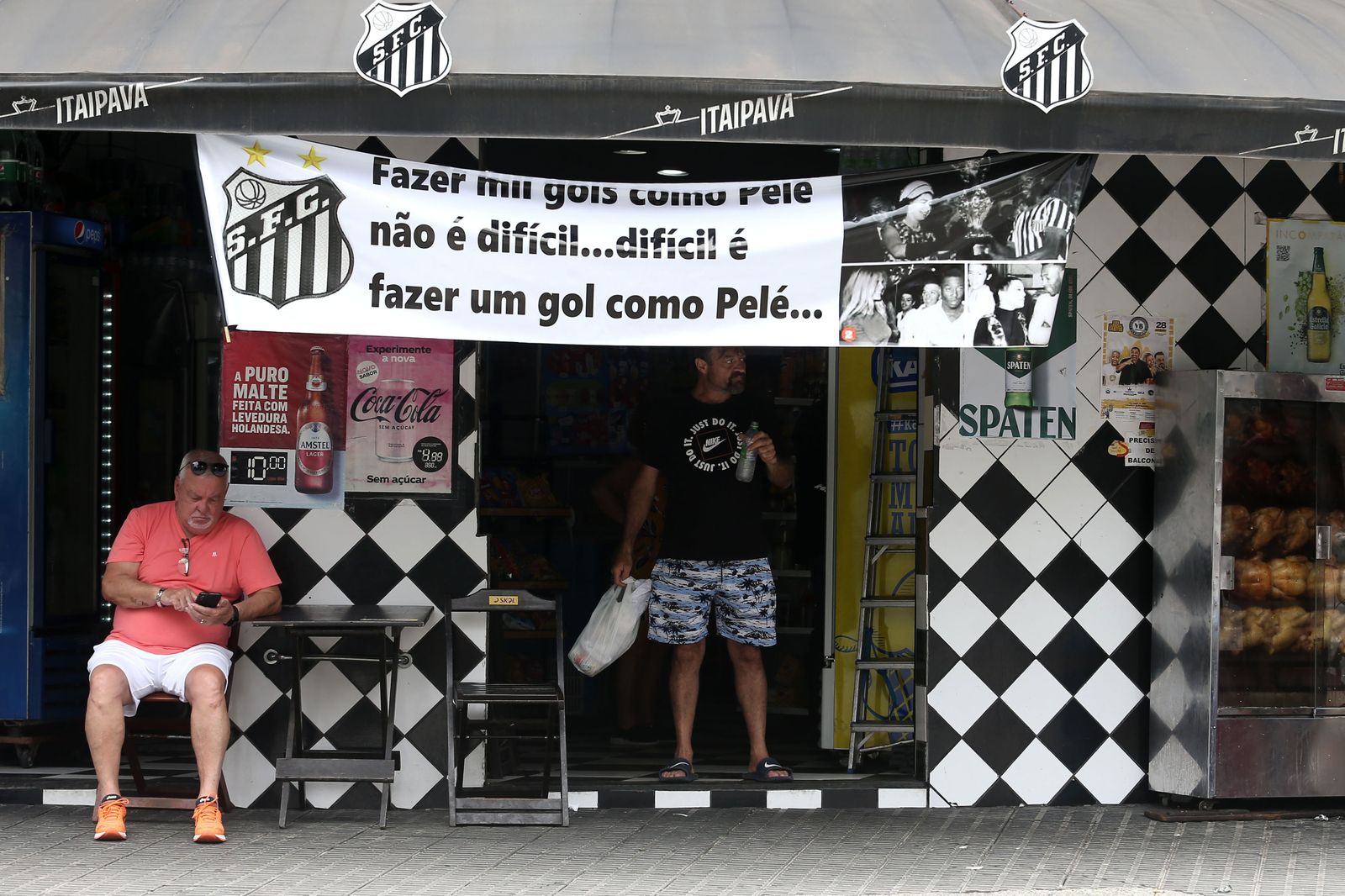 Las fotos del homenaje del fútbol mundial a Pelé