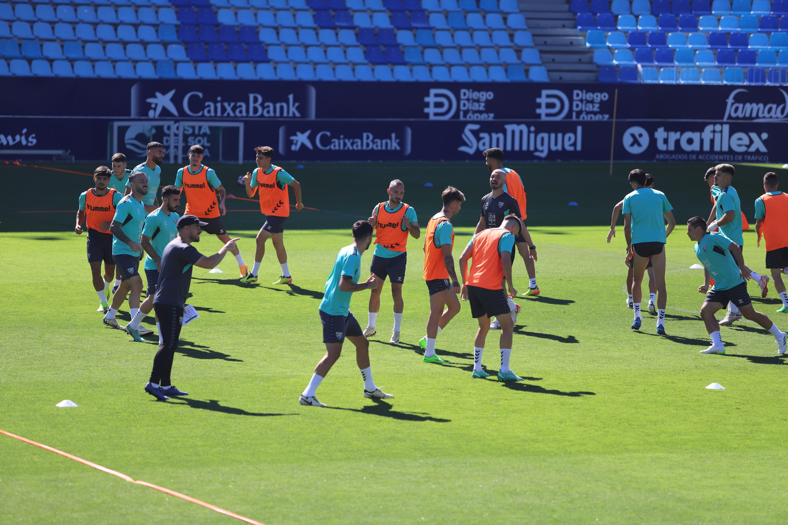 Las fotos del último entrenamiento del Málaga de la temporada