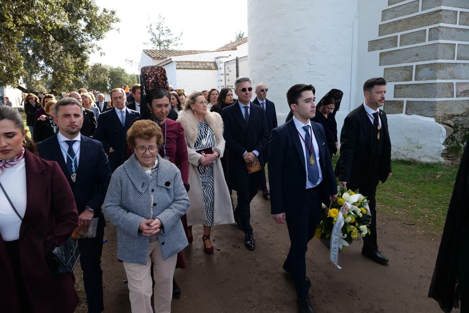 Procesión de la Virgen de Luna tras su coronación canónica