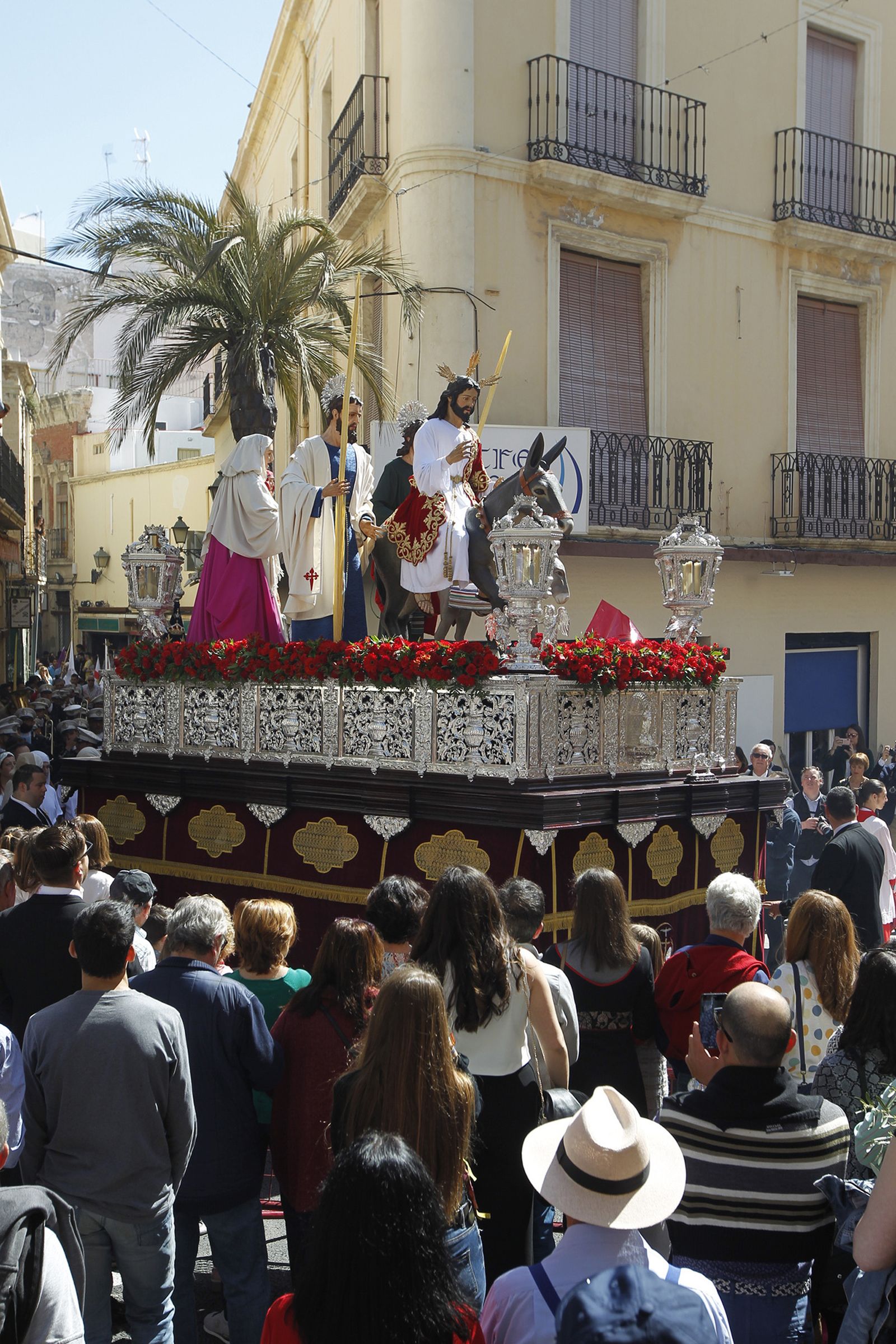 Imágenes Procesión de la Borriquita de Almería capital. Semana Santa 2019