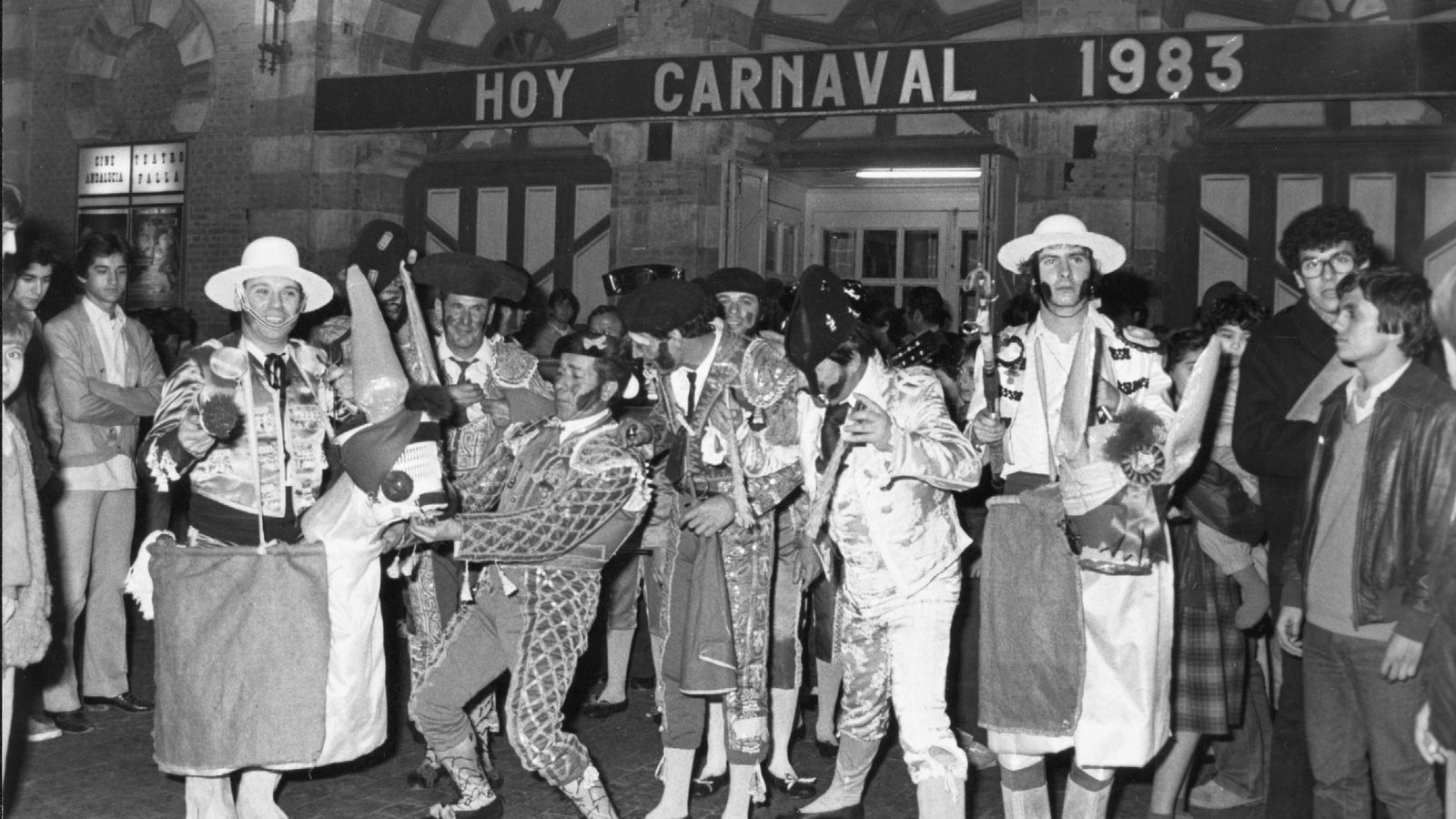 La chirigota sevillana 'Curro Telera y su cuadrilla torera', de 1983.