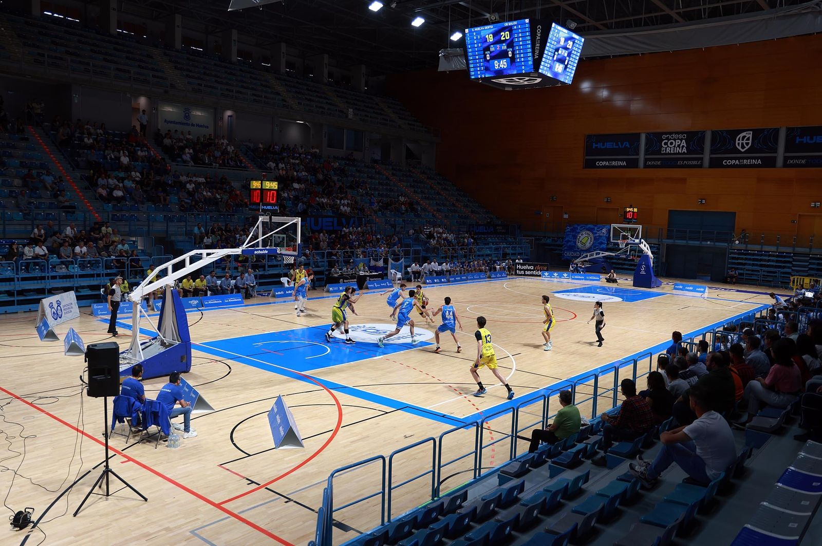 Las mejores imágenes del Ciudad de Huelva-CB Salou