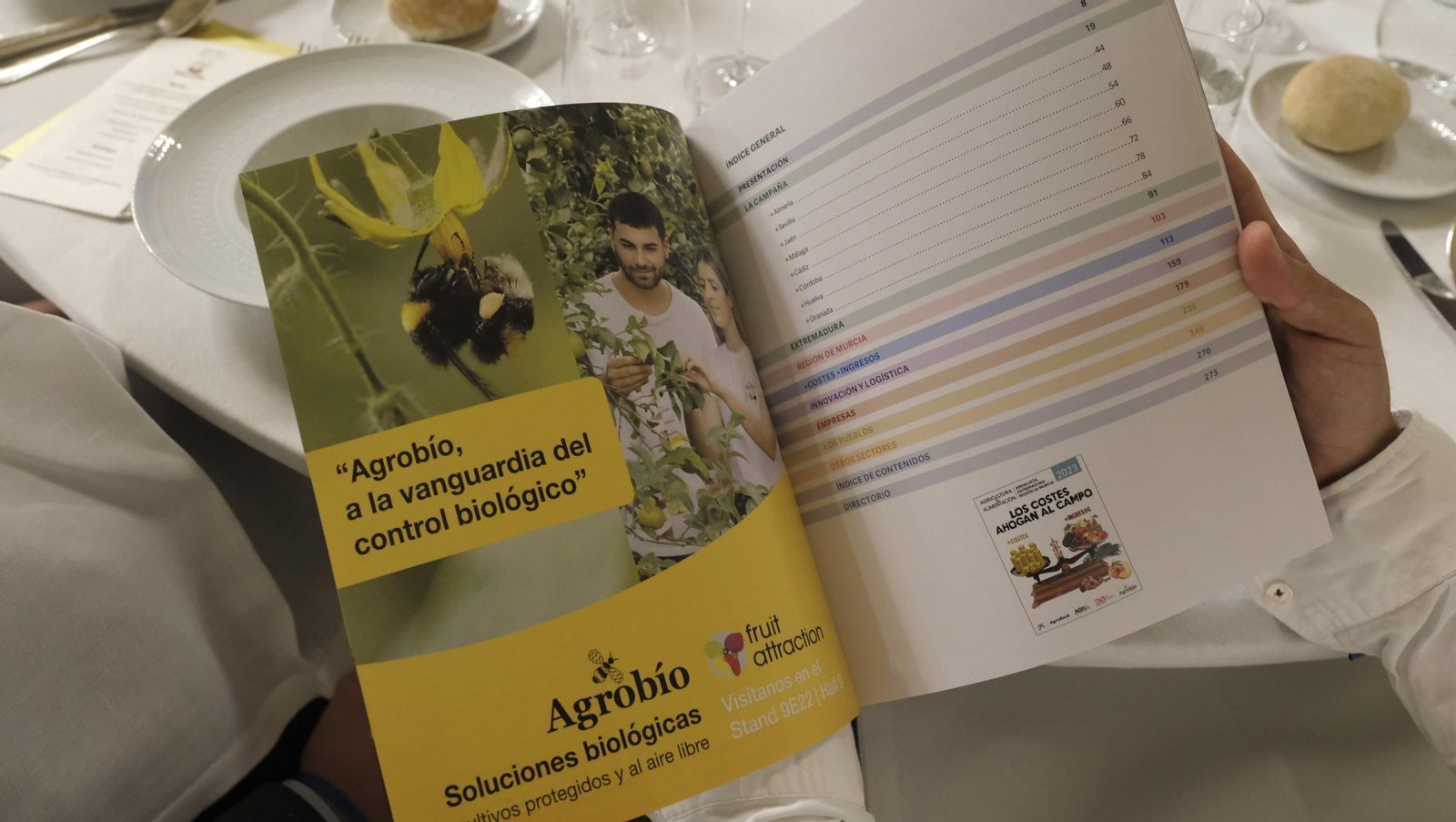 Imágenes de la Presentación del Anuario de Agricultura del Grupo Joly, en Madrid