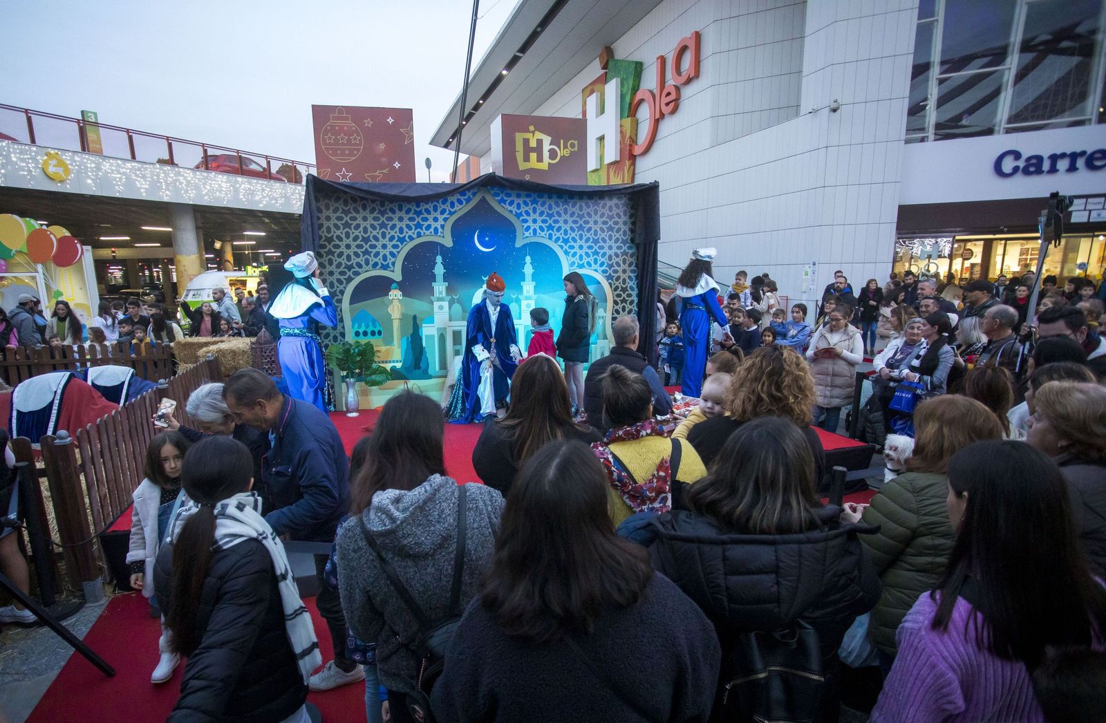 Imagen de archivo del Emisario Real en Holea en 2023.