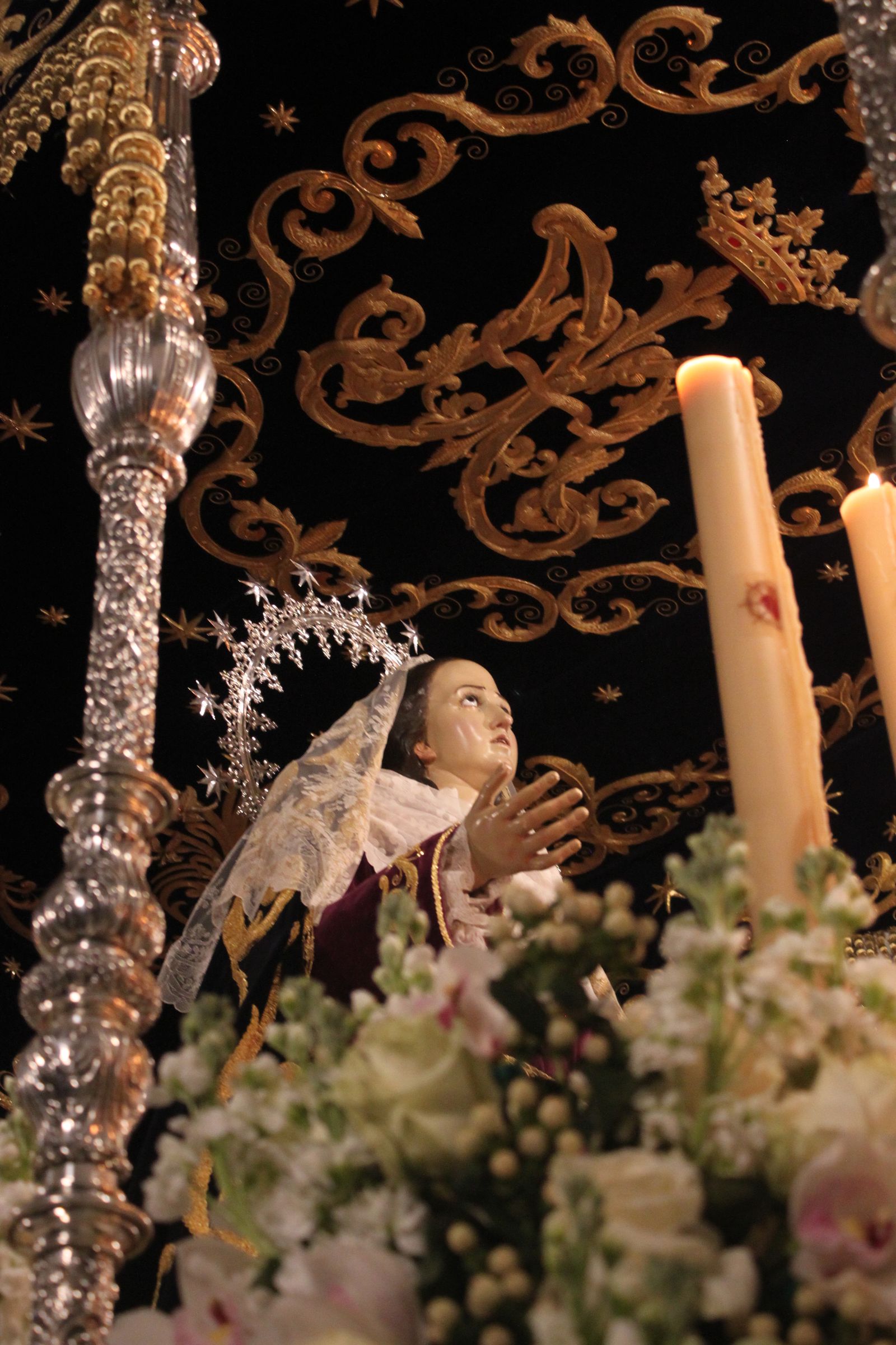 Las imágenes de las procesiones del Jueves Santo en Vélez Rubio