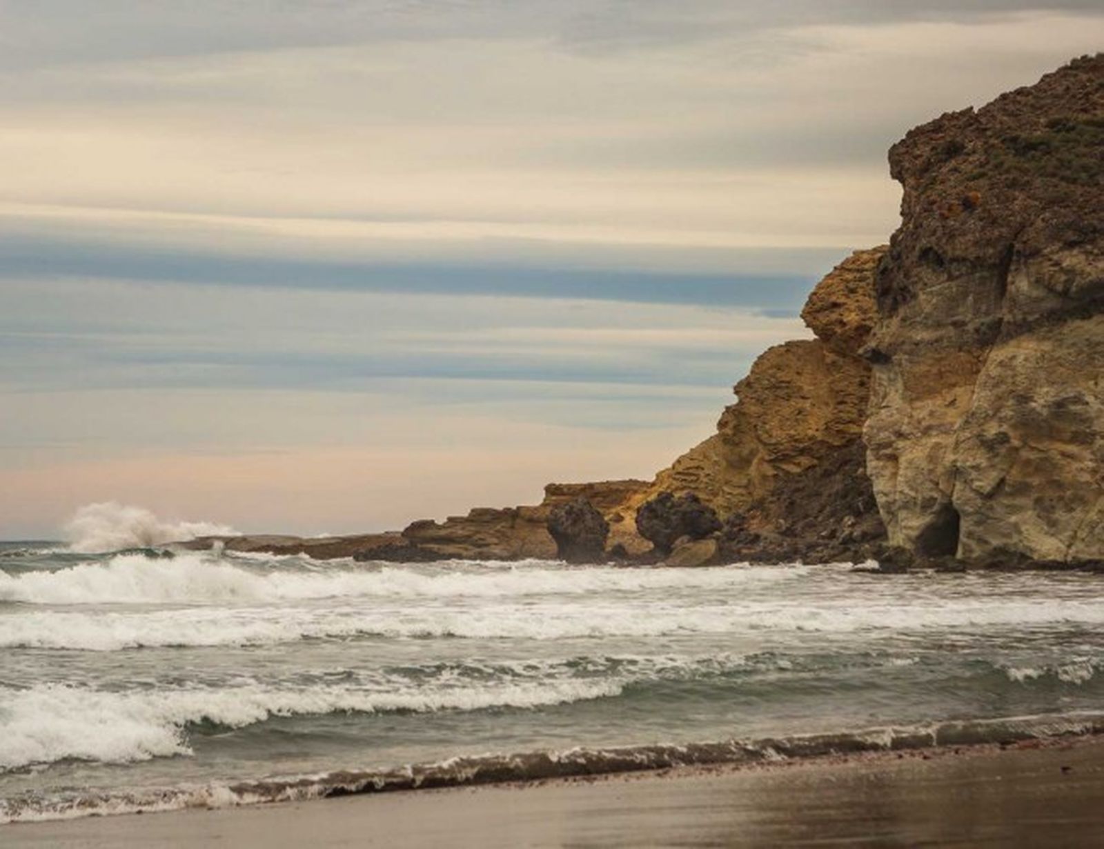 Cala de la Media Luna en Almería