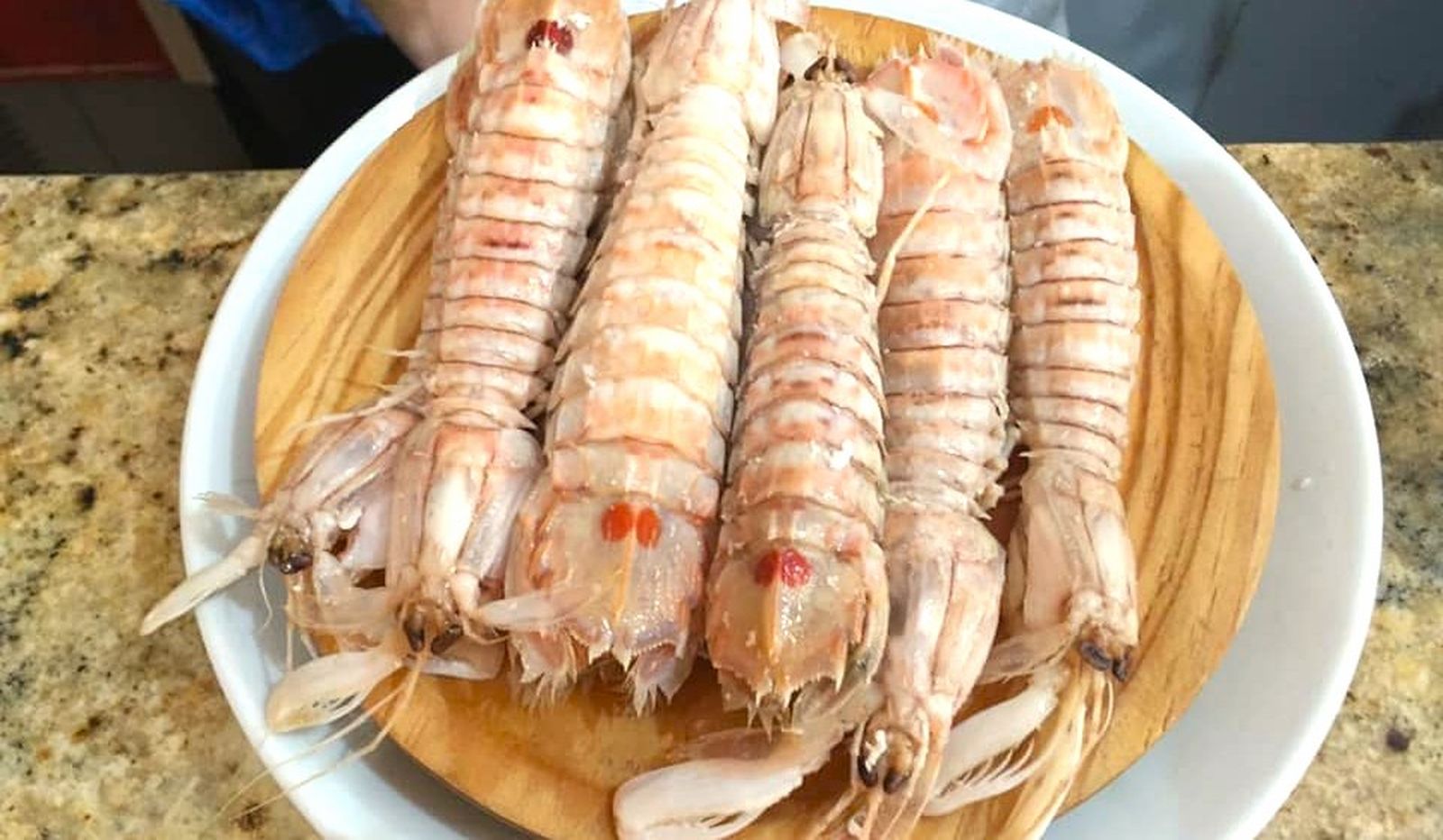 Plato de galeras en Chipiona