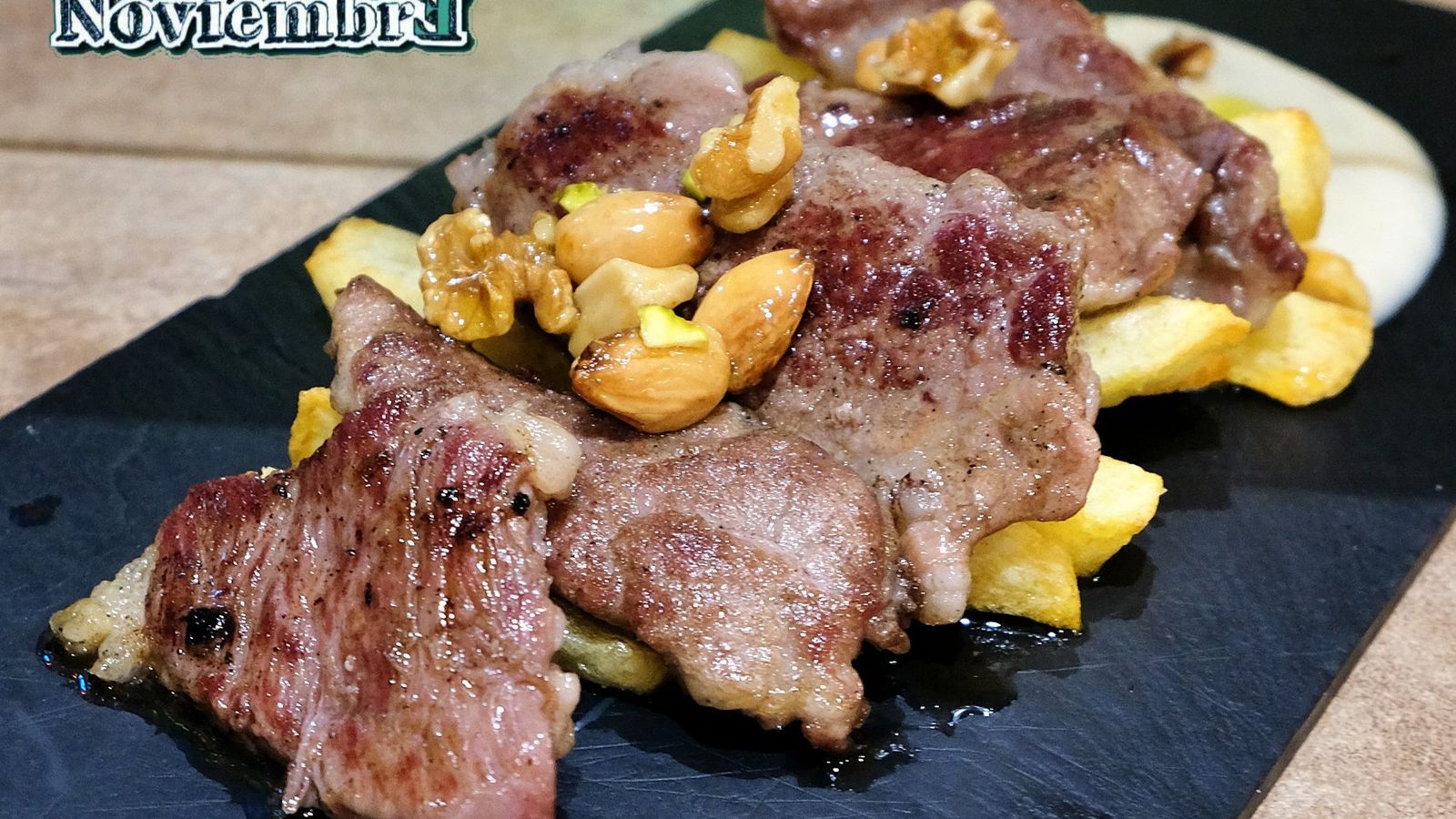 Uno de los platos de Noviembre