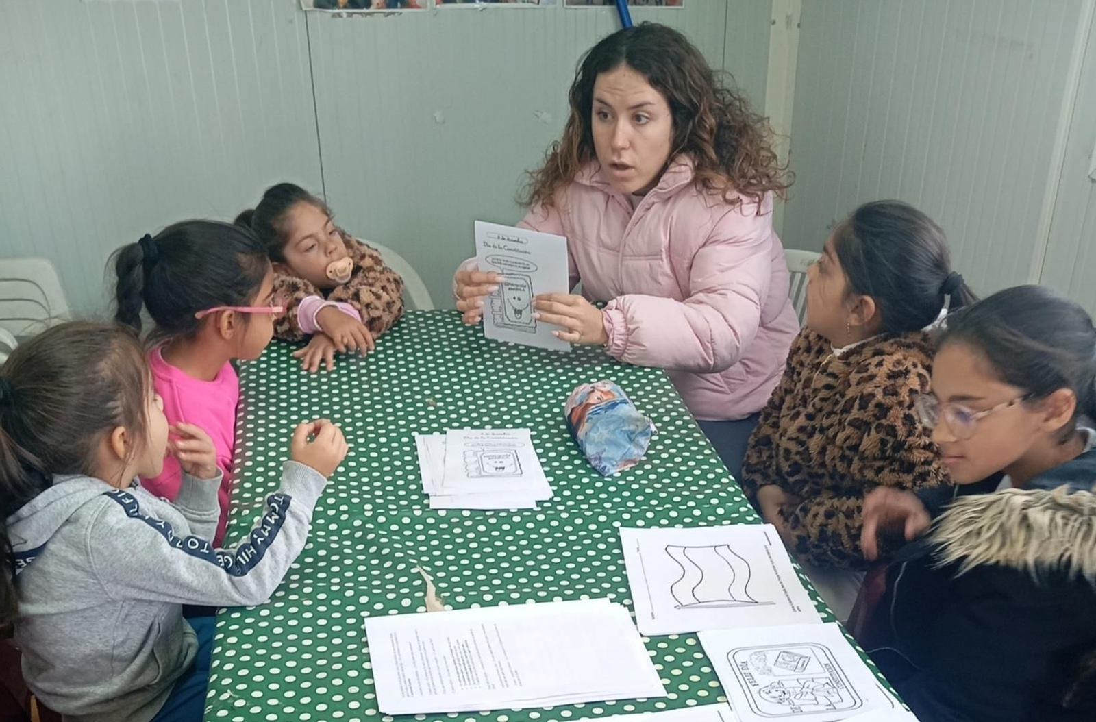 Momento de uno de los talleres.