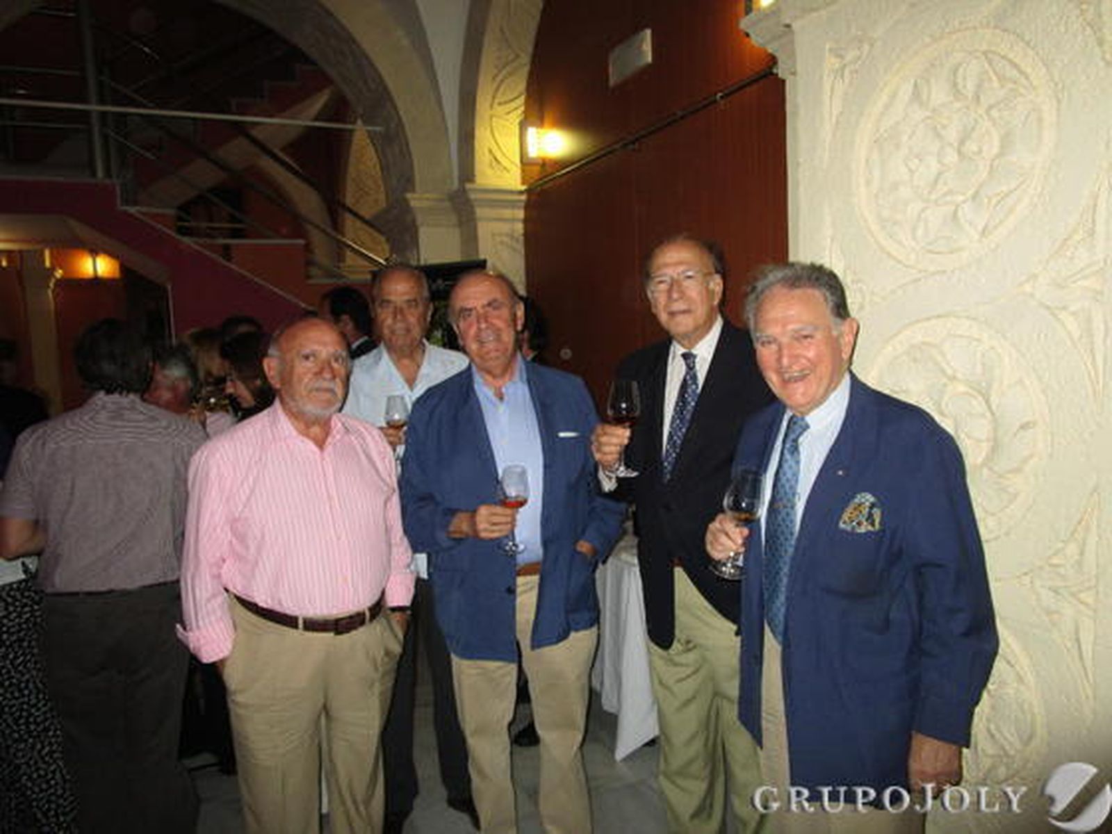 Carlos Badanelli, Manuel Fernández García-Figueras, Alberto García Luján, Bartolomé Vergara y Juan Luis Bretón.

Foto: Ignacio Casas de Ciria