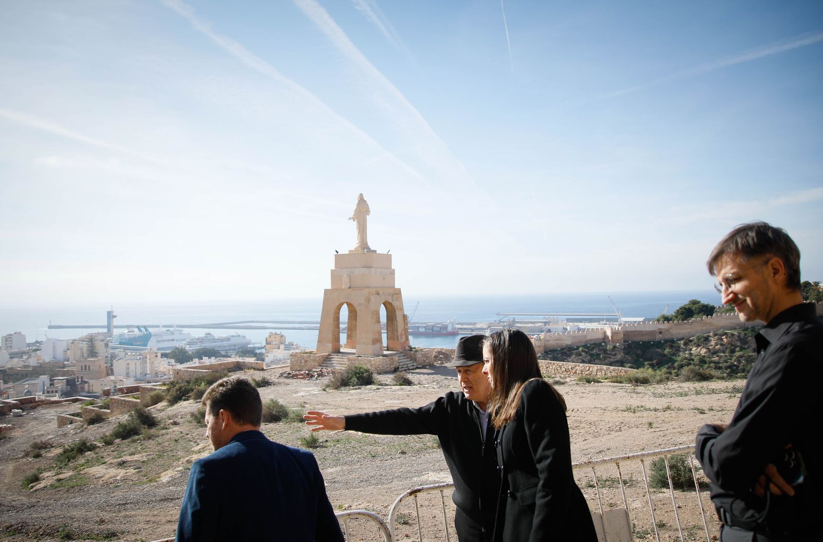 Las imágenes de la restauración de la Muralla de San Cristóbal