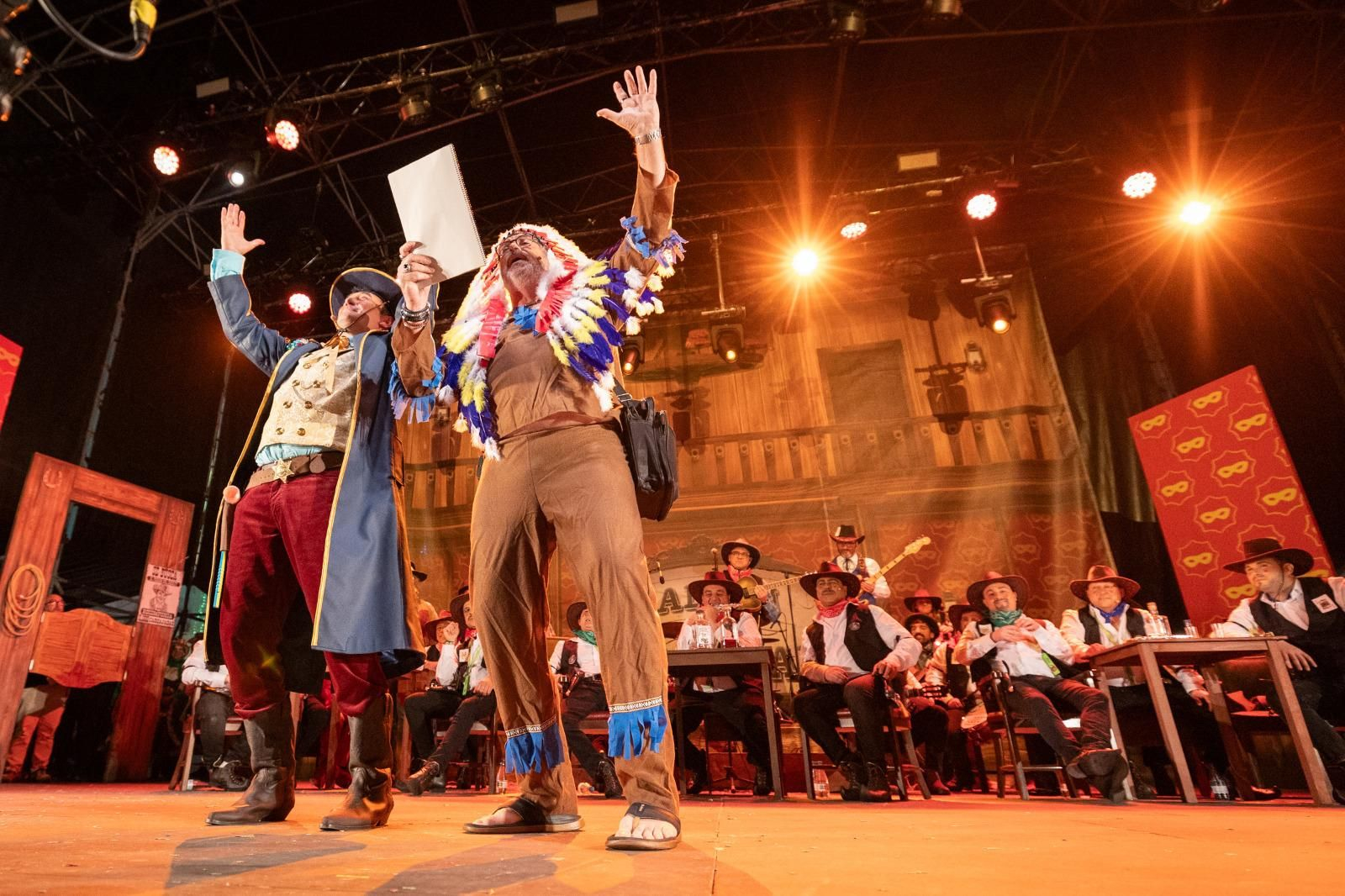 Todas las imágenes del pregón del Sheriff del Carnaval de Cádiz 2024