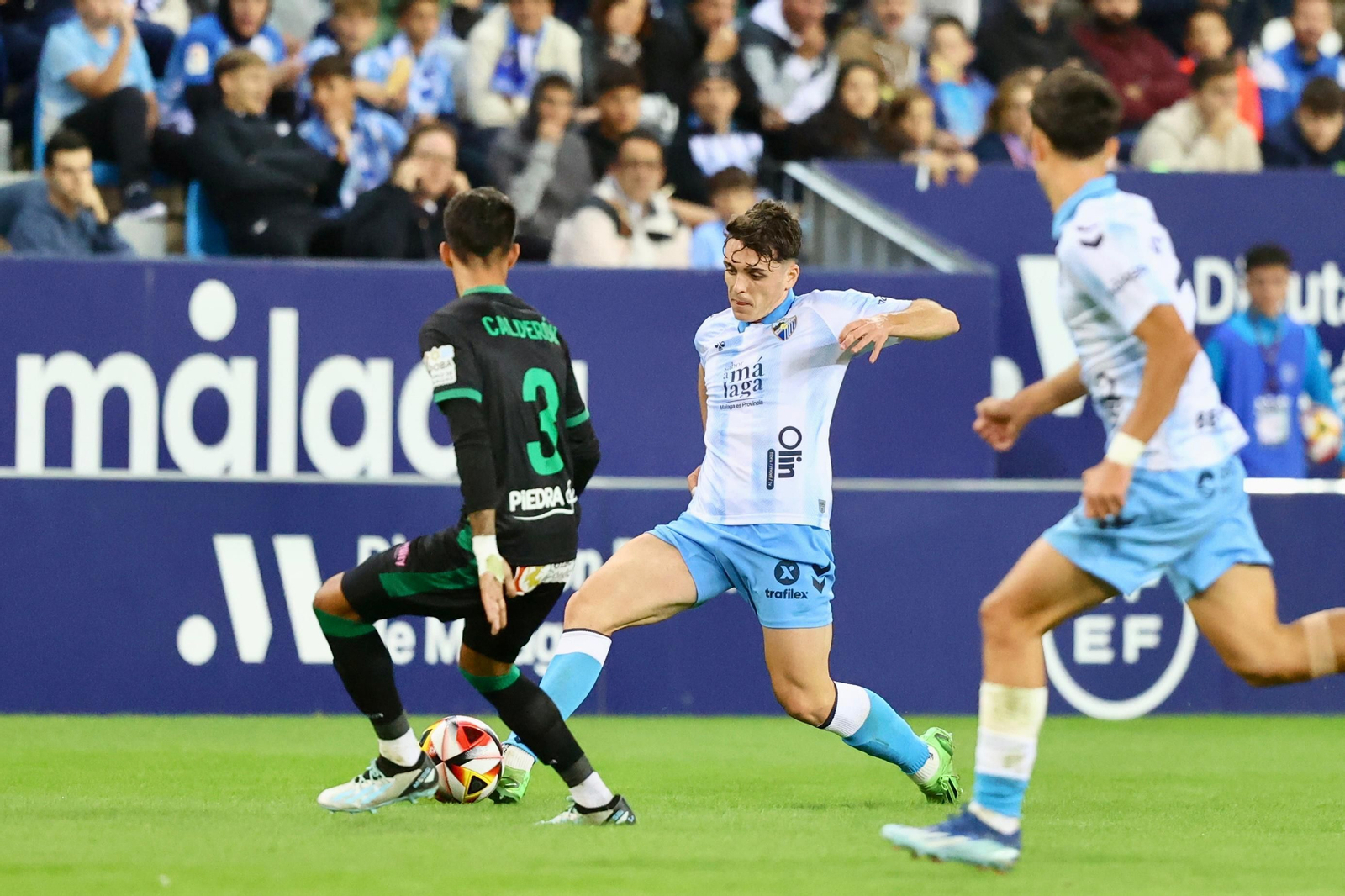 El Málaga CF-Córdoba, en fotos