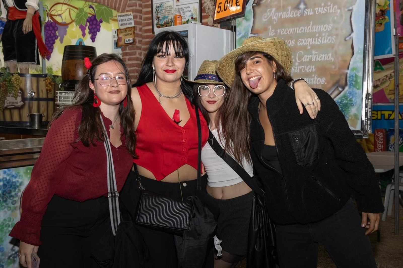 Feria de San Lucas por la noche, en imágenes