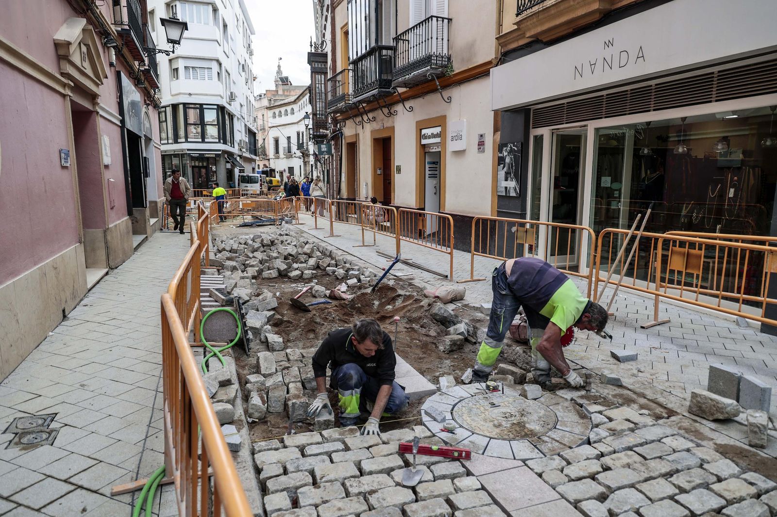 Así avanzan las obras en la calle Zaragoza