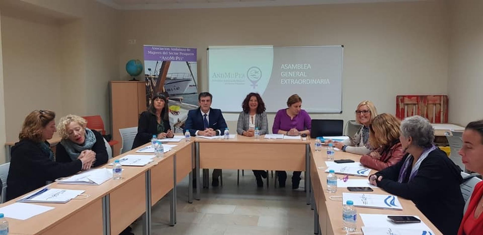 Imagen de la asamblea de Andmupes celebrada en diciembre