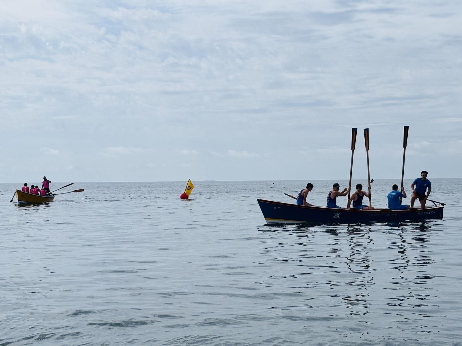 La Cala del Moral y Torre del Mar dominan el GP La Cala, segunda prueba de la I Liga de Chalanas