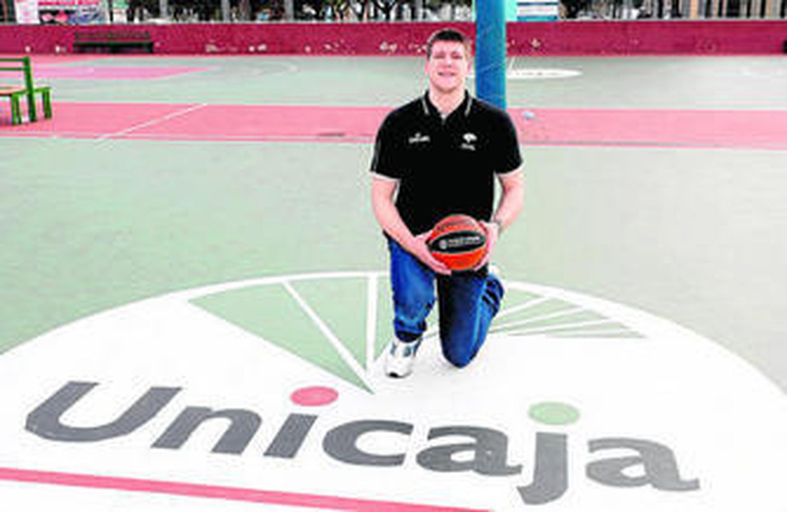 Cooley, en su presentación como jugador del Unicaja el pasado diciembre.