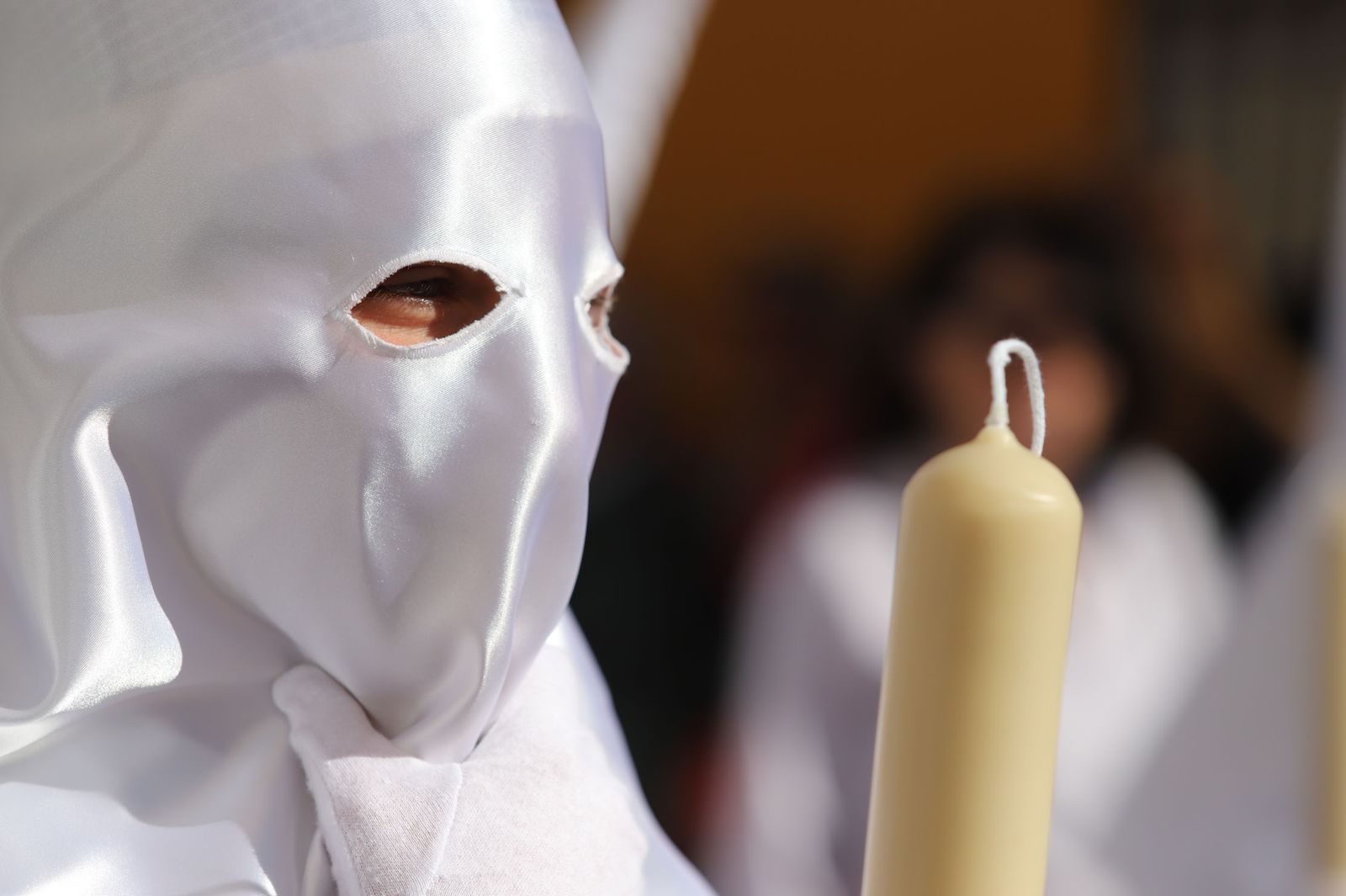 Imágenes de la procesión de la hermandad de la Lanzada de Huelva