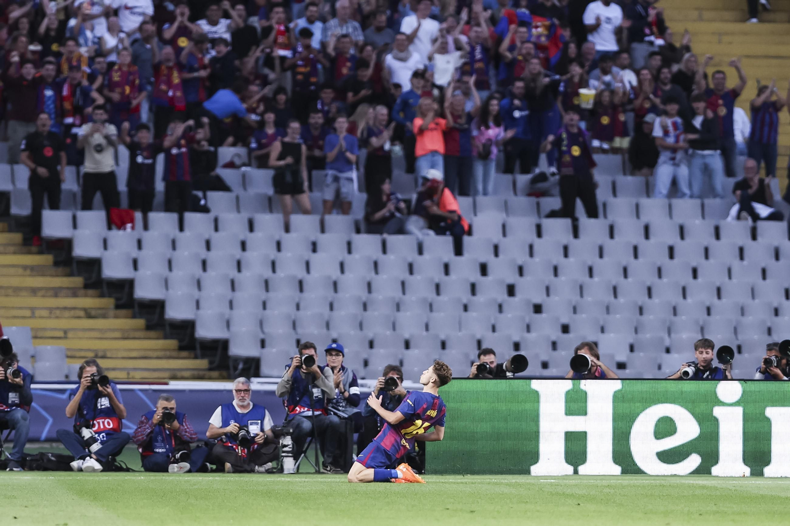 Las fotos del Barcelona-Olympiacos