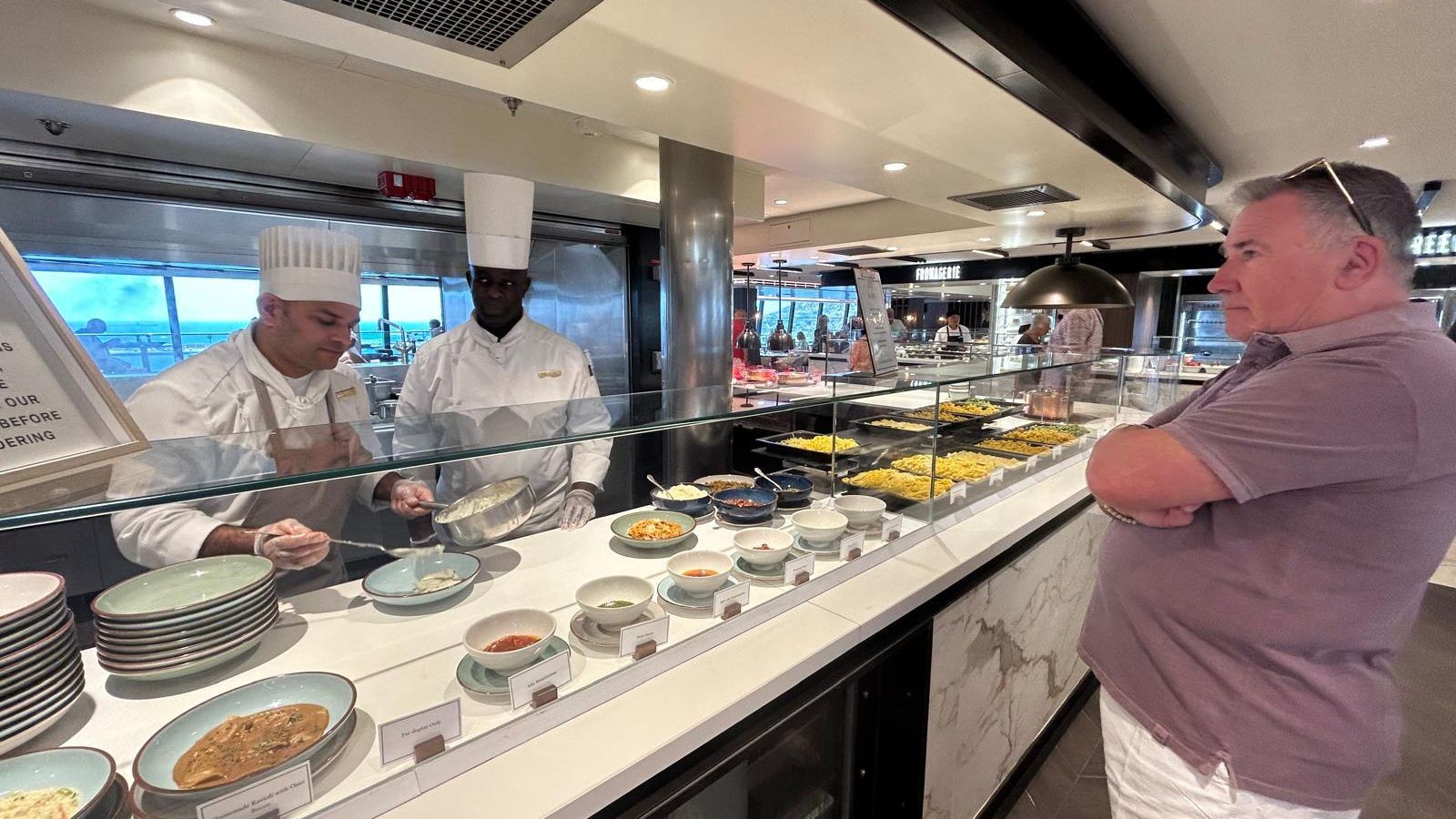 La gastronomía en el barco de Explora Journeys es variada y de máxima calidad